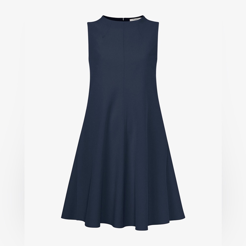 MM Lafleur The Malala A-Line Dress - Recycled WonderTex in Midnight Size 8